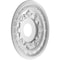Ekena Millwork Baltimore PVC Medallion (Canopies up to 6 1/2"), 16"OD x 3 1/2"ID x 1"P, Metallic Rust CMP16BADRU - alternate 3